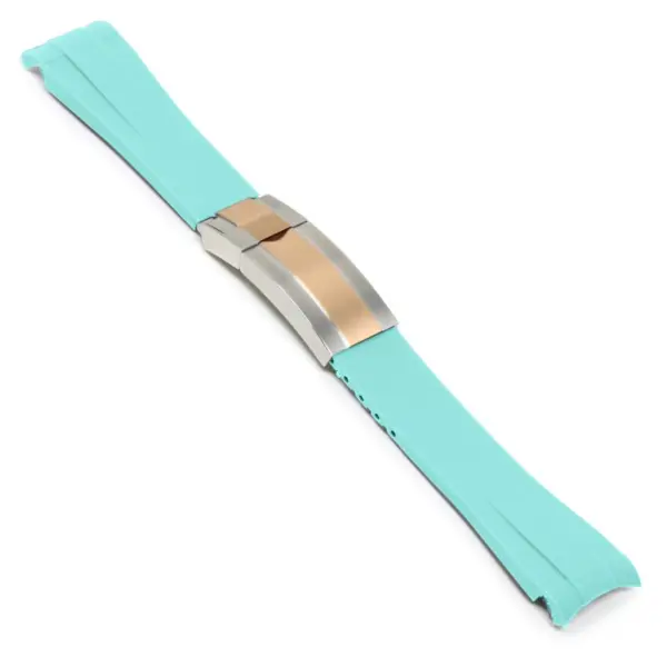 Fitted Rubber Replacement Strap for Rolex #28