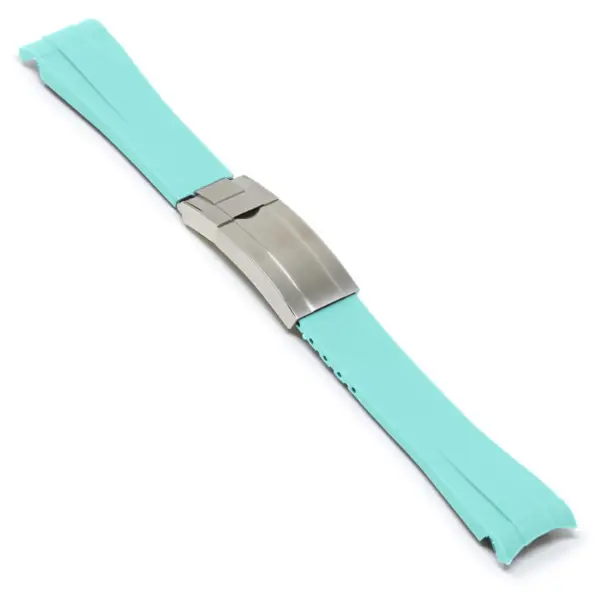 Fitted Rubber Replacement Strap for Rolex #25