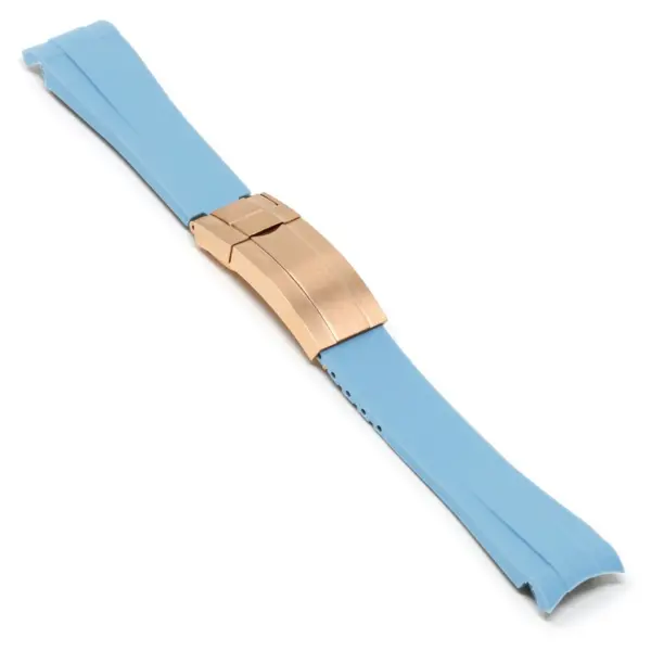 Fitted Rubber Replacement Strap for Rolex #21