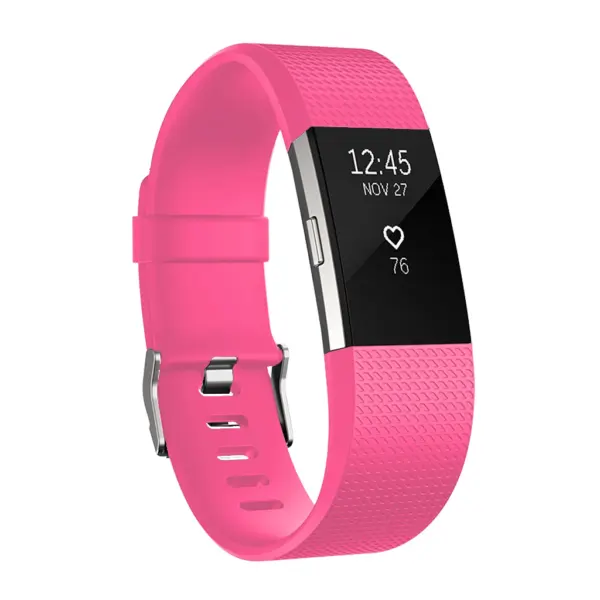 Barbie Pink Band For Charge 2 In Barbie Pink