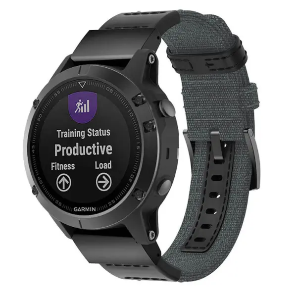 Rugged Canvas Band For Garmin Instinct E - 45mm #13