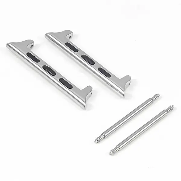 Kw2.p Stainless Steel Spring Bar Band Adapter For Apple Watch In