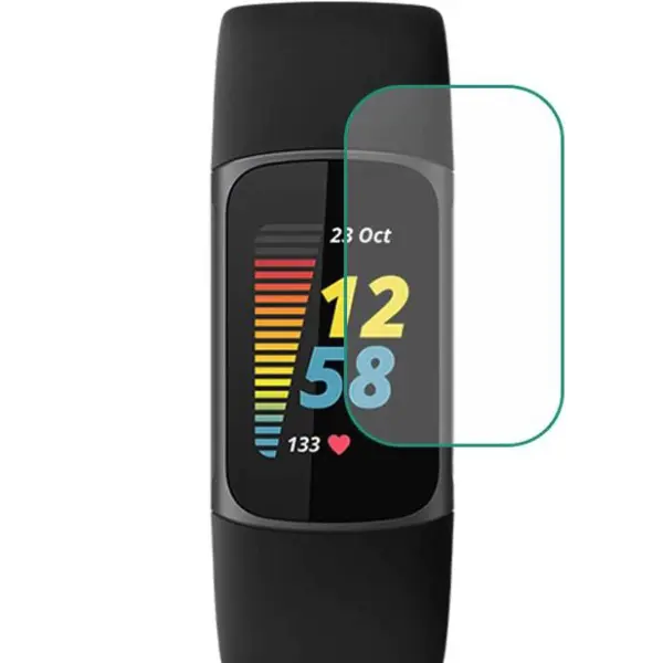Sp6.17 Main Clear StrapsCo Screen Protector For Fitbit Charge 5 TPU Film