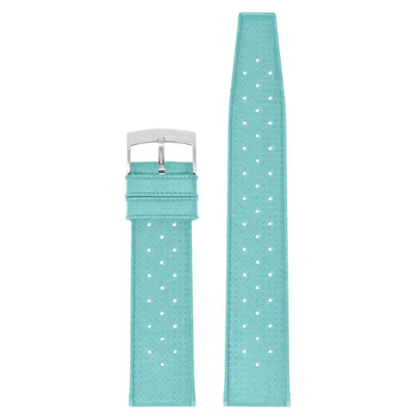 DASSARI Classic Tropical-Style FKM Rubber Strap For MoonSwatch #13