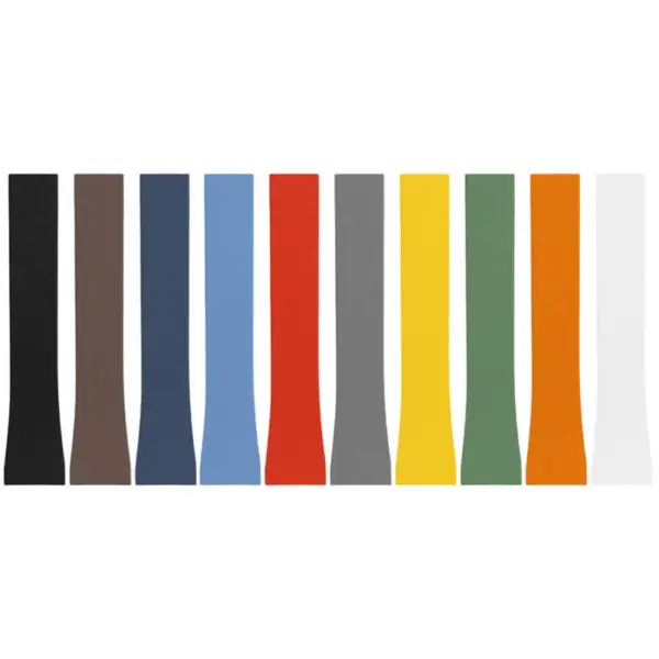 fk23 All Color DASSARI Smooth Cut To Size CTS FKM Rubber Watch Band Strap 18mm 19mm 20mm 21mm 22mm
