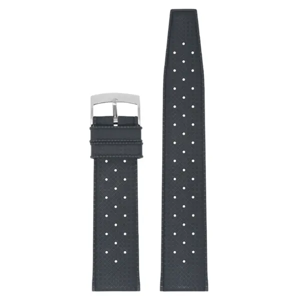 Classic Tropical Style FKM Rubber Watch Strap By DASSARI #9