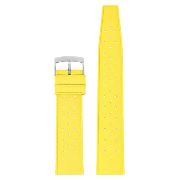 Classic Tropical Style FKM Rubber Watch Strap By DASSARI #24