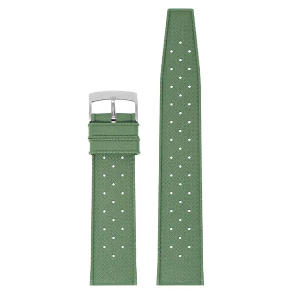 Classic Tropical Style FKM Rubber Watch Strap By DASSARI #27