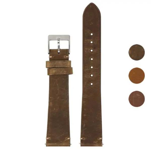 Rustic Leather Strap By DASSARI #1