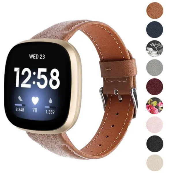 Artisan Leather Band For Fitbit Sense 2 #1