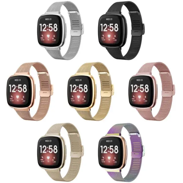 Mesh Band For Fitbit Versa 4 #2