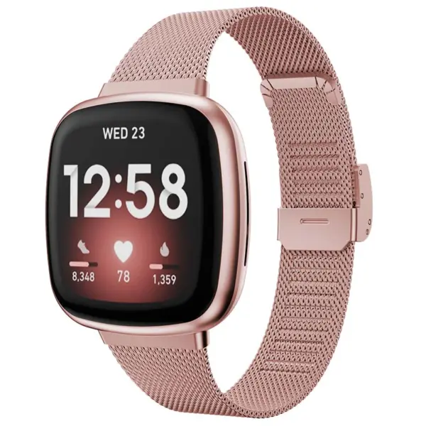 Mesh Band For Fitbit Versa 4 #5