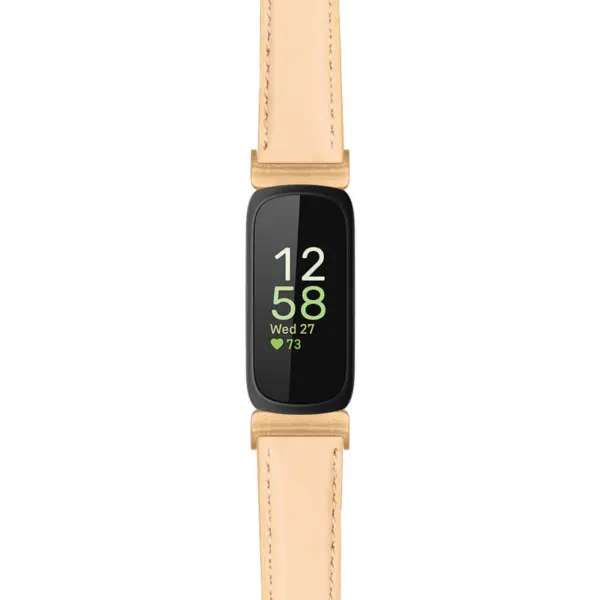 fb.in3.st19 Main Light Pink StrapsCo Womens Smooth Leather Rose Gold Adapter Watch Band Strap 14mm