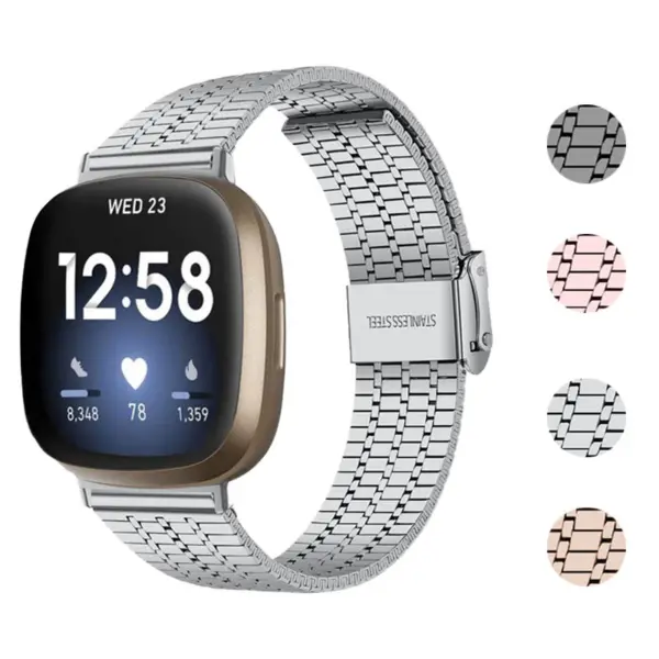 Minimalist Bracelet For Fitbit Versa 4 #1