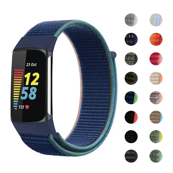 Everyday Nylon Strap For Fitbit Charge 5 #1