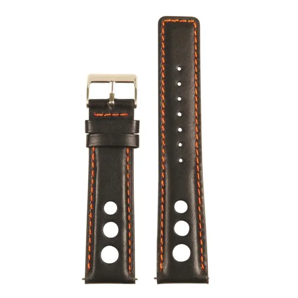 St26.1.12 Up Black & Orange Rally Strap