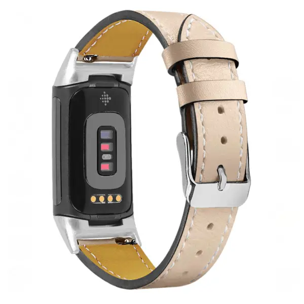 Fb.l46.13a Main Soft Pink StrapsCo Genuine Leather Band For Fitbit Charge 5