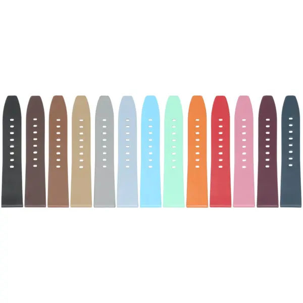 Fb.l22 All Colors StrapsCo Smooth Leather Watch Band Strap For Fitbit Versa 2 Lite