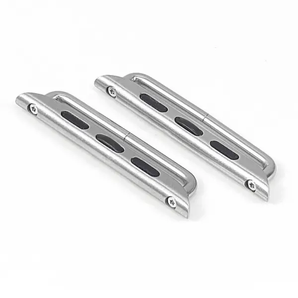 kw1.b Stainless Steel Tube Band Adapter for Apple Watch in Brushed