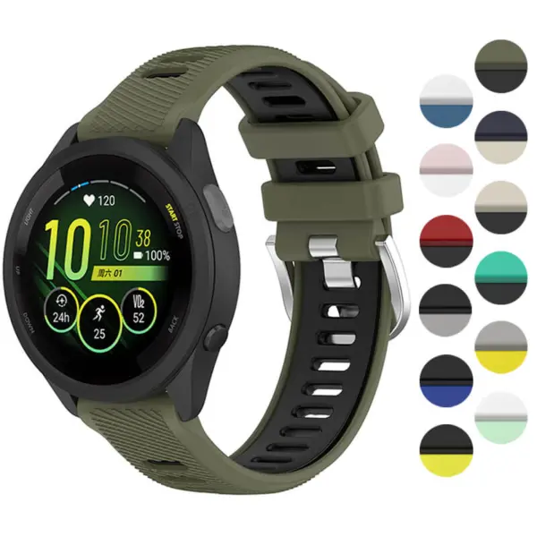 ColorBlock Summit Strap For Garmin Forerunner 265 #1