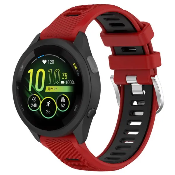 ColorBlock Summit Strap For Garmin Forerunner 265 #10