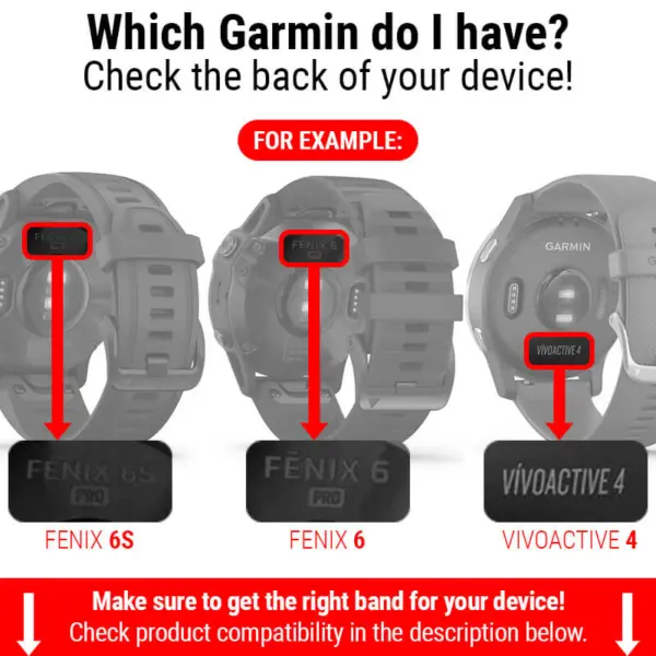 Rugged Canvas Band For Garmin Forerunner 570 - 42mm #4
